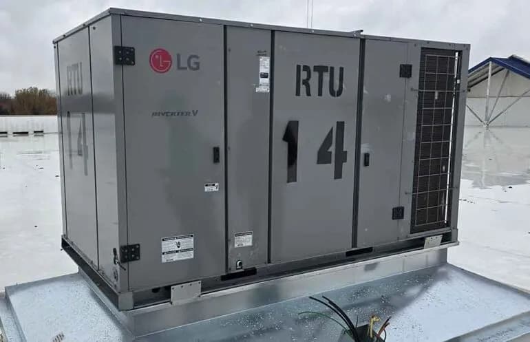 Крышная установка LG отвечает требованиям Министерства энергетики США